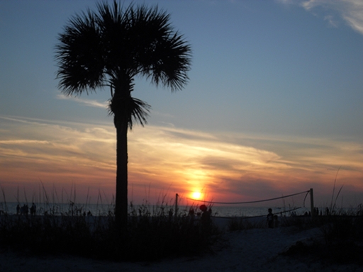 Nice spot on TI Beach for a little volleyball.